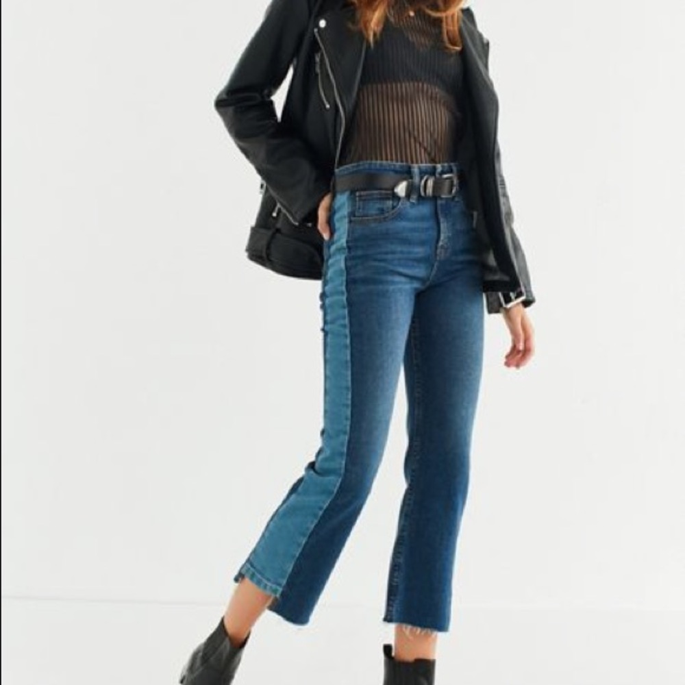 Urban outfitters cropped jeans